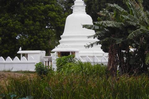 Estupa en Sri Lanka