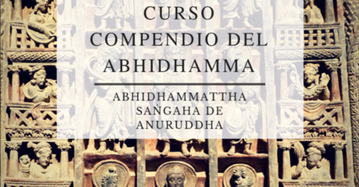 Curso "Compendio del Abhidhamma 2020"