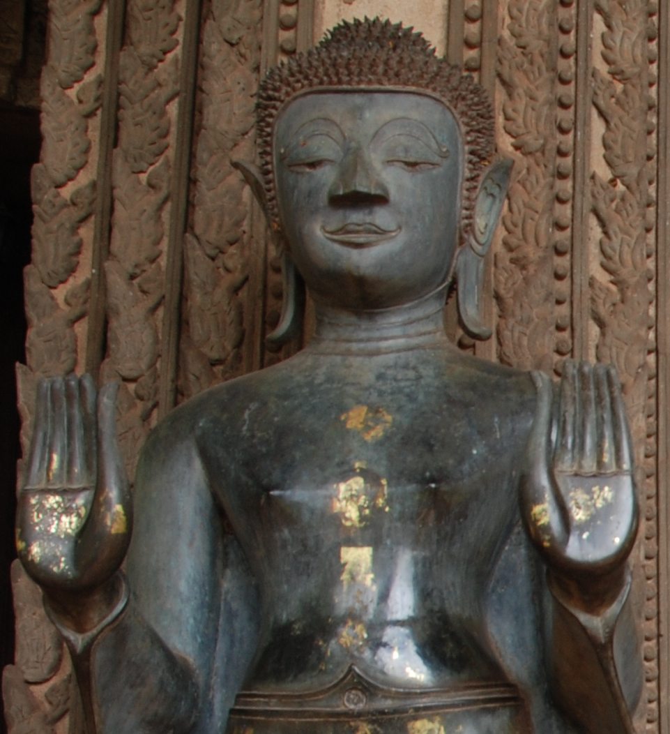 Buddha en Vientiane, Laos