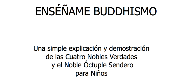 Enséñame Buddhismo –  Libro ilustrado para niños