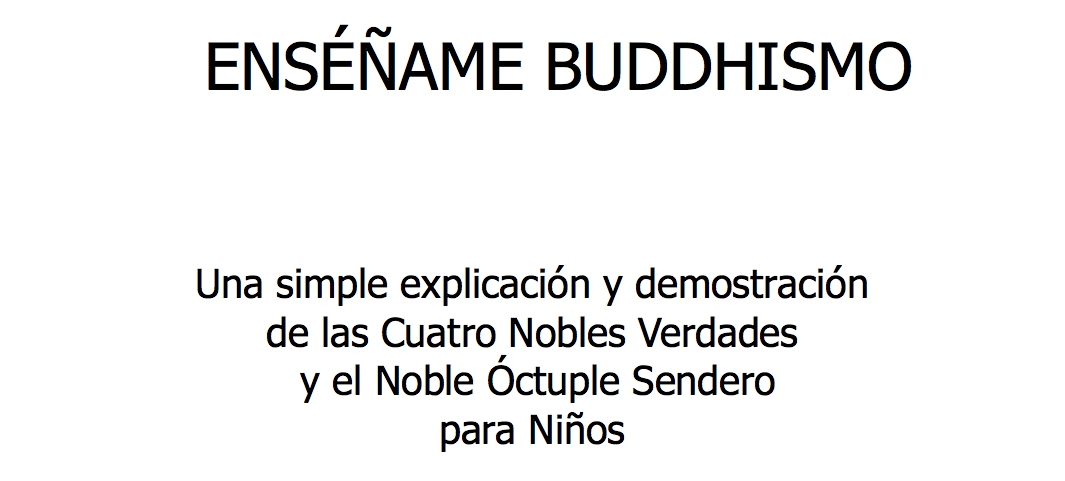 Enséñame Buddhismo - Libro ilustrado para niños