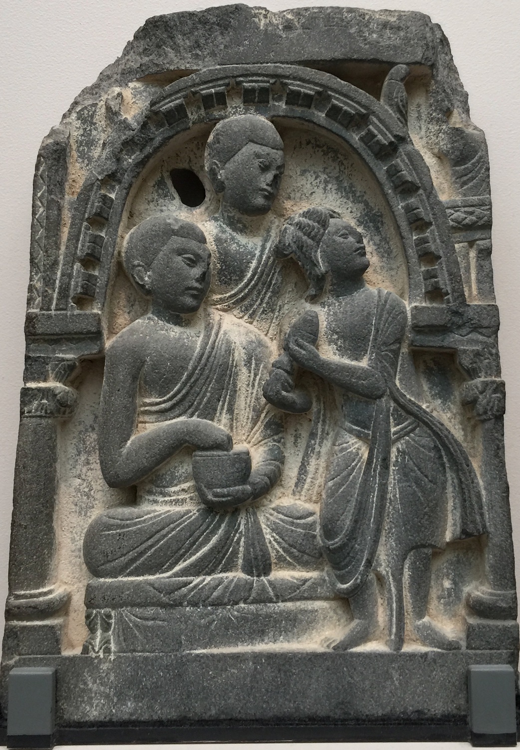 Escena buddhista - Seattle Asian Museum