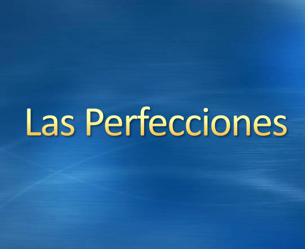 Curso “Las Perfecciones”