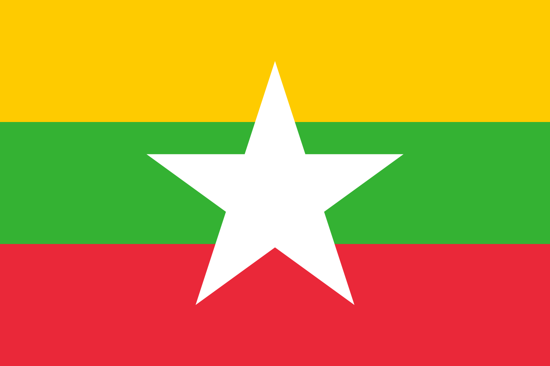 Bandera de Myanmar