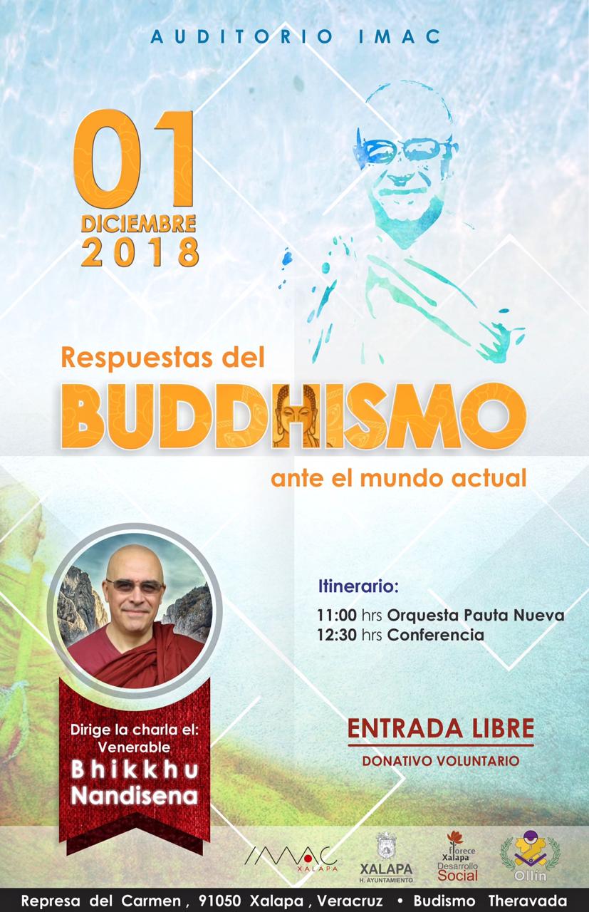 Conferencia "Respuestas del Buddhismo ante el Mundo Actual"
